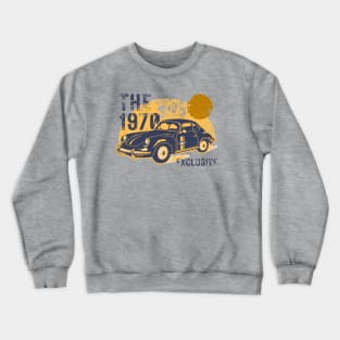 Retro 70s Vintage Car Crewneck Sweatshirt